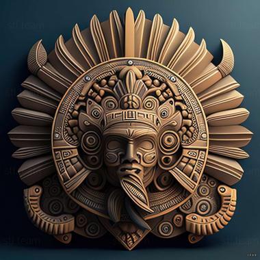 3D model aztec (STL)